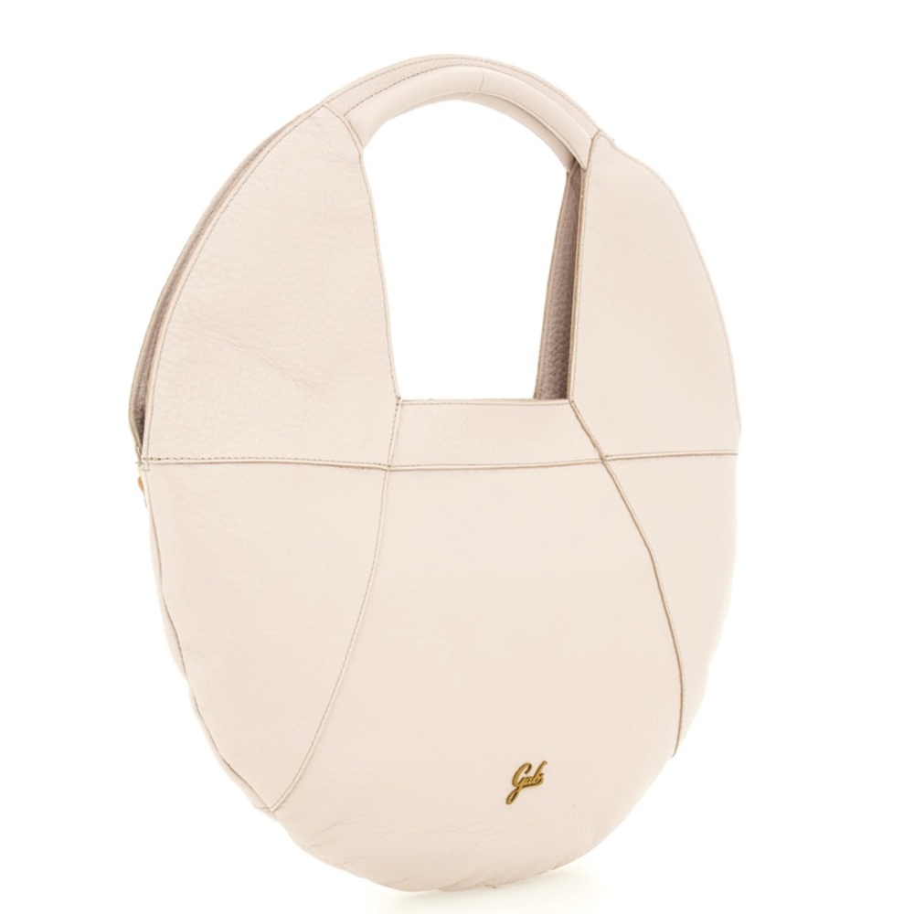 Gabs Round YUMA shoulder bag Conchiglia matte leather NWT
